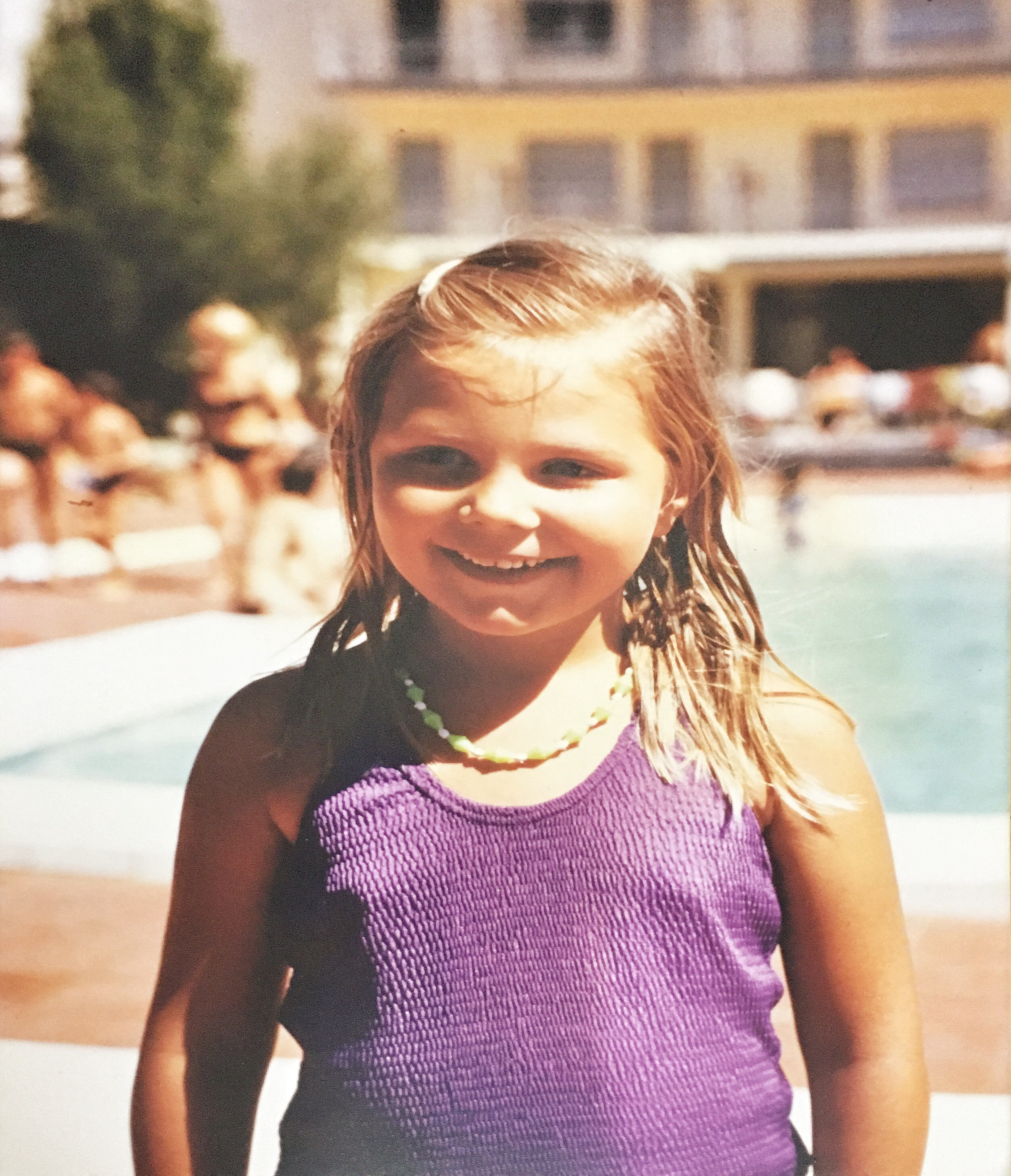 5 years old me in L'Estartit